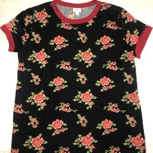Floral LuLaRoe LIV Basic T